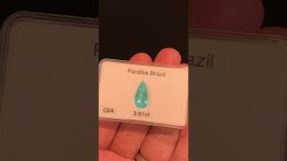 Brazil Paraiba tourmaline WhatsApp 923459075280 fyp shorts foryou gem rubygems gemstone [upl. by Ydospahr21]