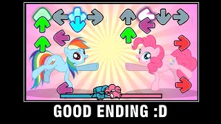 FNF vs Pinkie Pie  Cupcakes HD Good Ending D [upl. by Erdman]