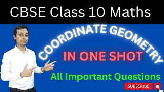 Coordinate geometry class 10  cbse class 10 maths chapter 7 [upl. by Euqinom]