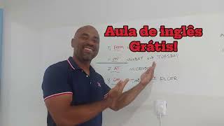 Aula de preposição em inglês [upl. by Shiff395]