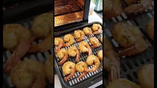 New Air Fryer Shrimp Recipe  The Best Spicy Shrimp recipe [upl. by Greenstein]