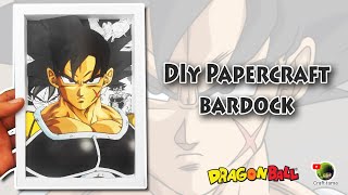 How to make Papercraft bardock  Dragon ball [upl. by Zizaludba]