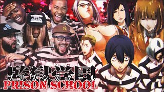 Prison School Ep 1 amp 2 Reaction Our new favorite obsession 😍 [upl. by Rory52]