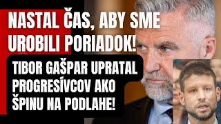 Nepomohol im ani krik Gašpar spravil poriadok s médiami a progresívcami Nastal čas urobiť rázny [upl. by Philender914]