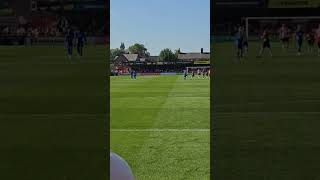 Oldham Athletic Fans singing away at Altrincham FC 202425 oafc oldhamathletic OldhamFans [upl. by Eelyram]