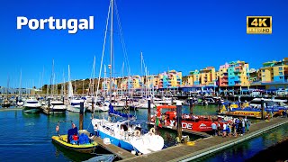 Marina Albufeira March 2023 🇵🇹 Walking Tour 4K 60FPS – Algarve Portugal [upl. by Ellehsor508]