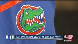 Gator hoodie led to violent attack [upl. by Hsivat]