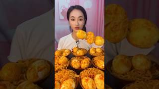 먹방 먹는 소리 Boiled Eggs amp Noodle asmr mukbang food eating [upl. by Einnov]