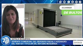 Natalia Muguerza Gerente Comercial del Deposito Fiscal y Aduanero del Nqn SA [upl. by Sayette31]