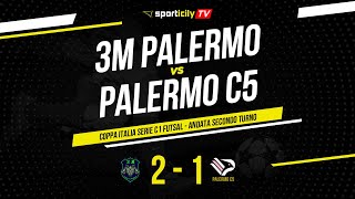 3M Palermo  Palermo C5  Coppa Italia Serie C1 Futsal Sicilia  Highlights amp Goals [upl. by Ennovaj]