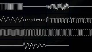 Jody  Tatsuro Yamashita Chiptune Cover Oscilloscope View [upl. by Lidda267]