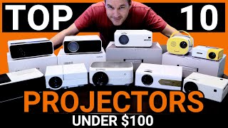 Should you buy a cheap projector I tested 10 budget friendly projectors [upl. by Ahseiyk264]