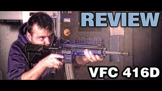 VFC 416 Review and Shooting Test  EpicAirsoftHD [upl. by Hammer407]