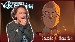 The Legend of Vox Machina 3x7 BLIND Reaction  Cloak and Dagger [upl. by Chloras]