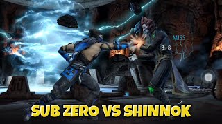 FROSTY SHOWDOWN SUB ZERO VS THE SINISTER SHINNOK [upl. by Aldous970]