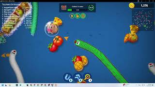 worms Zone😎😎 ll Snake Game game play wormszoneggaming 🐍 trending snakegame 16 [upl. by Britt983]