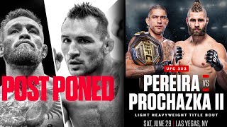 Conor OUT Khamzat OUT Hill OUT Perriera amp Ortega SAVE the day amp more Fight News [upl. by Myna]