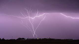 3 Lightning Flashes in Rapid City SD 20240915 [upl. by Asina]