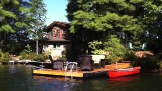 Muskoka Cottage for Rent 352 on Bigwind Lake near Bracebridge Ontario [upl. by Tik]