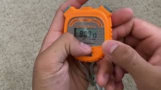 ADANAC 3000 Commercial Grade Digital Stopwatch Showcase [upl. by Chelsy]