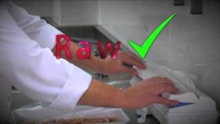 Food safety coaching Part 4 Keeping foods covered [upl. by Lahey870]