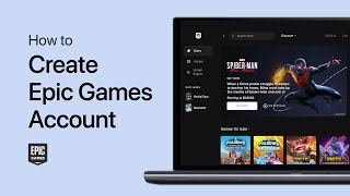 How To Create an Epic Games Account  Easy Guide [upl. by Antonino481]