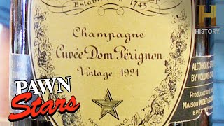 Pawn Stars Poppin Bottles Rick Says NO to Dom Pérignon Season 3 [upl. by Nek]