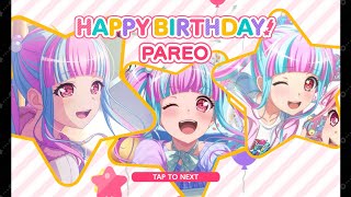 HAPPY BIRTHDAY PAREOBanG Dream  Pareo Birthday Gacha 2500 Stars [upl. by Ilse]