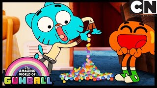 Chasing A Sugar High  The Question  Gumball  Cartoon Network [upl. by Yenohtna]