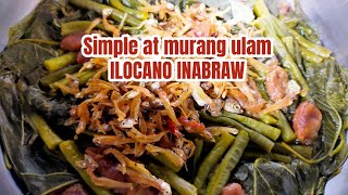 Inabraw na Saluyot  Ilocano Recipe  Murang ulam  Simple recipe  joyce alvior [upl. by Yablon]