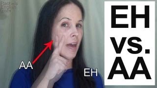 American English Pronunciation EH ɛ vs AA æ Vowels [upl. by Norita850]