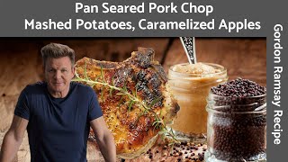 Gordon Ramsays Pork Chop PanSeared Perfectly Juicy and Flavorful [upl. by Mor]