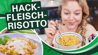 RISOTTO WIE DU ES NOCH NICHT KENNST Mit Hackfleisch [upl. by Staw179]