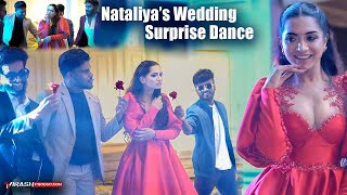 Nataliya ගේ Wedding එකේ Oshan Liyanage  BK  Eranda Zee  Teev  දාපූ Surprise Dance එක  VIRASH [upl. by Artapoelc]