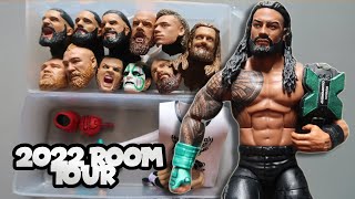 2022 WWE FIGURE ROOM TOUR [upl. by Roxi]