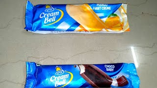 Lots of ice creams Cream bell mango fruit creme icecream amp cream bell choco baby choco bar icecream [upl. by Atived]