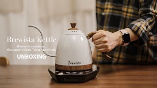 Brewista Artisan 600mL Kettle Unboxing  브뤼스타 전기드립포트 개봉기 [upl. by Oer]