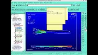 VCCT in Ansys Mechanical APDL [upl. by Ynhoj]