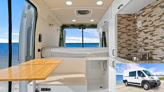 Ram Promaster 1500 Camper Conversion  Van Tour [upl. by Nayllij]