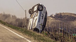 Rally Vigneti Monferrini 2022  BIG CRASHES MISTAKES amp MAX ATTACK Video Brum Brum [upl. by Tychon]