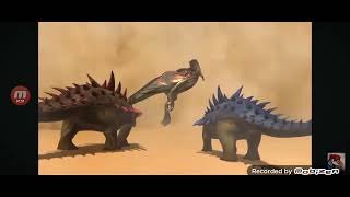 TARBOSAURUS VS Polacanthus [upl. by Wendel]