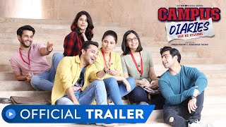 Campus Diaries  Official Trailer  Harsh Beniwal Saloni Gaur and Ritvik Sahore  MX Player [upl. by Bork312]