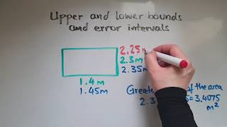 Upper and lower bounds and limits of accuracyerror intervals GCSE Maths [upl. by Crellen]