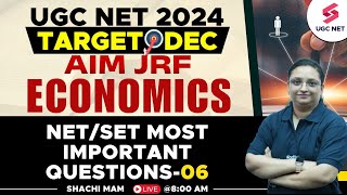 UGC NET Dec 2024 Economics Preparation  UGC NET Economic Most Important Questions06  Shachi Mam [upl. by Eerb]