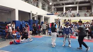 Tko 2024 Laguna Interschool Alexis Jin Casanova Blue armor1st fight [upl. by Ecirp]