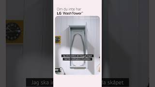 LG WashTower™  LG Sverige [upl. by Atokad]