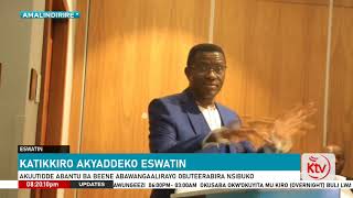 KATIKKIRO AKYADDEKO ESWATIN  AKUUTIDDE ABANTU BA BEENE ABAWANGAALIRAYO OBUTEERABIRA NSIBUKO [upl. by Hospers]