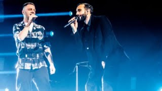 Marco Mengoni ospite a X Factor canta con i finalisti [upl. by Gilemette]