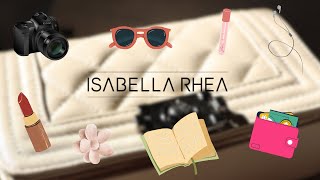 whats in my bag Isabella Rhéa 👜 [upl. by Adnorrahs440]