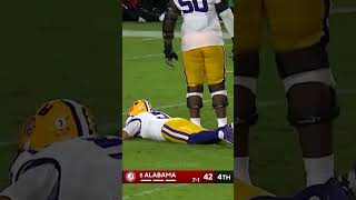 Dallas Turner Made His Presence FELT  2023 LSU at Alabama  CFB [upl. by Africa]